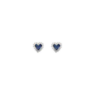 Topos Baby Beating Hearts Glitter Plata