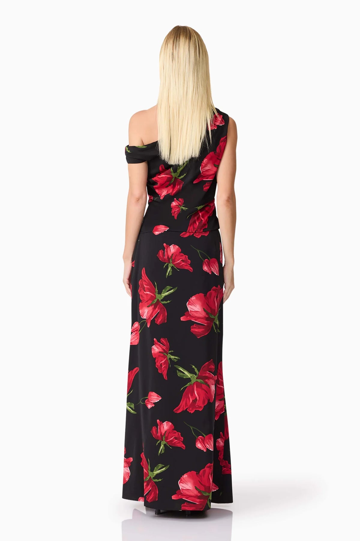 VALETTA ASYMMETRIC TOP AND SKIRT