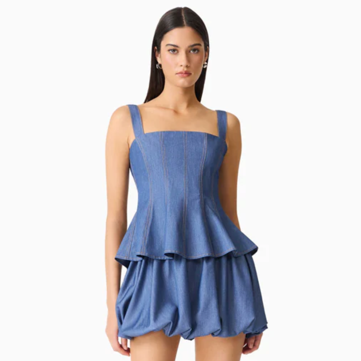 GAELLE TOP & SKIRT SET