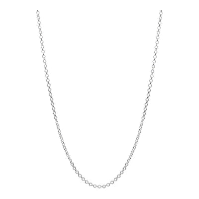 Single Cadena Plata 70cm