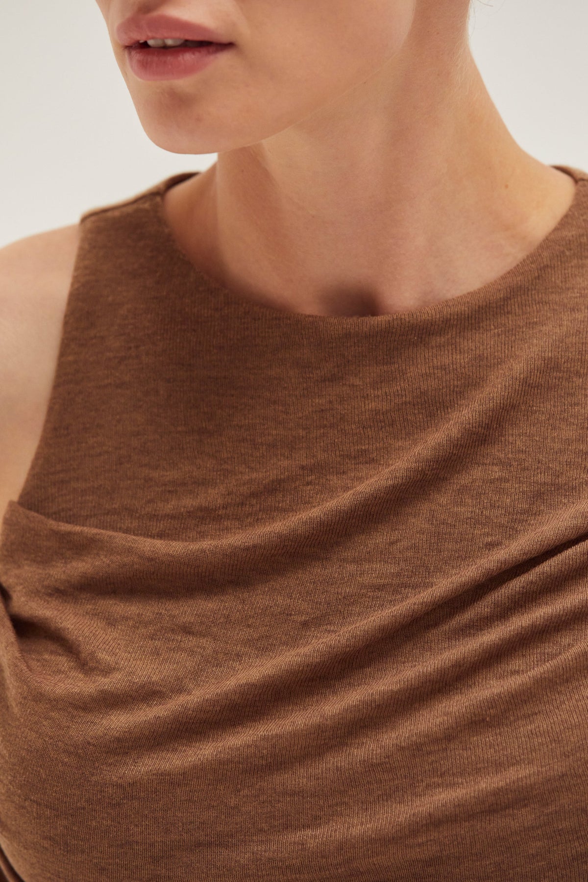 Liv Shirred Knit Tank Top