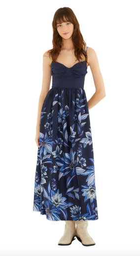 Vestido Cropped Floral Tati