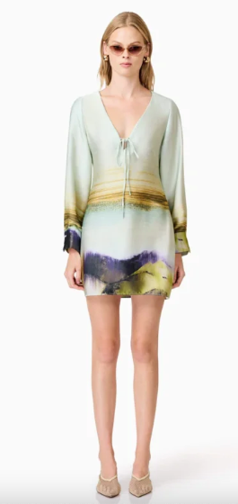 Willow Satin Mini Dress