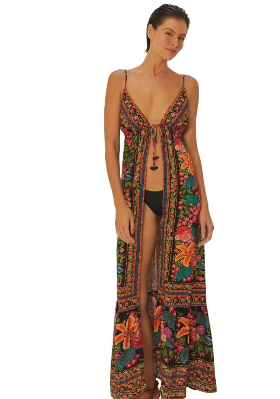 Vestido Tunica Bordadeira