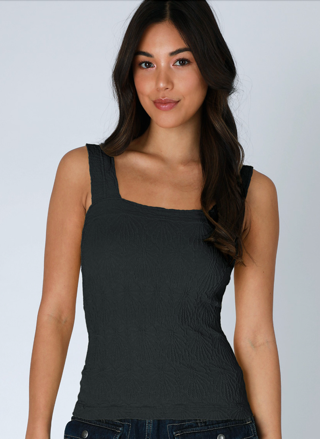 Lace Textured Square Top
