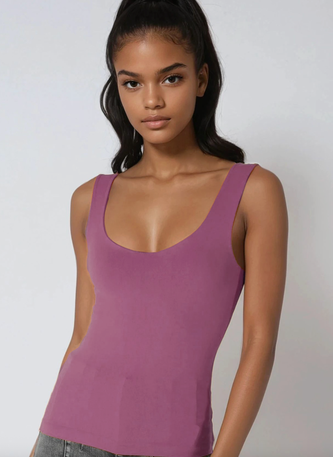 Clean Line Sweet Heart Tank