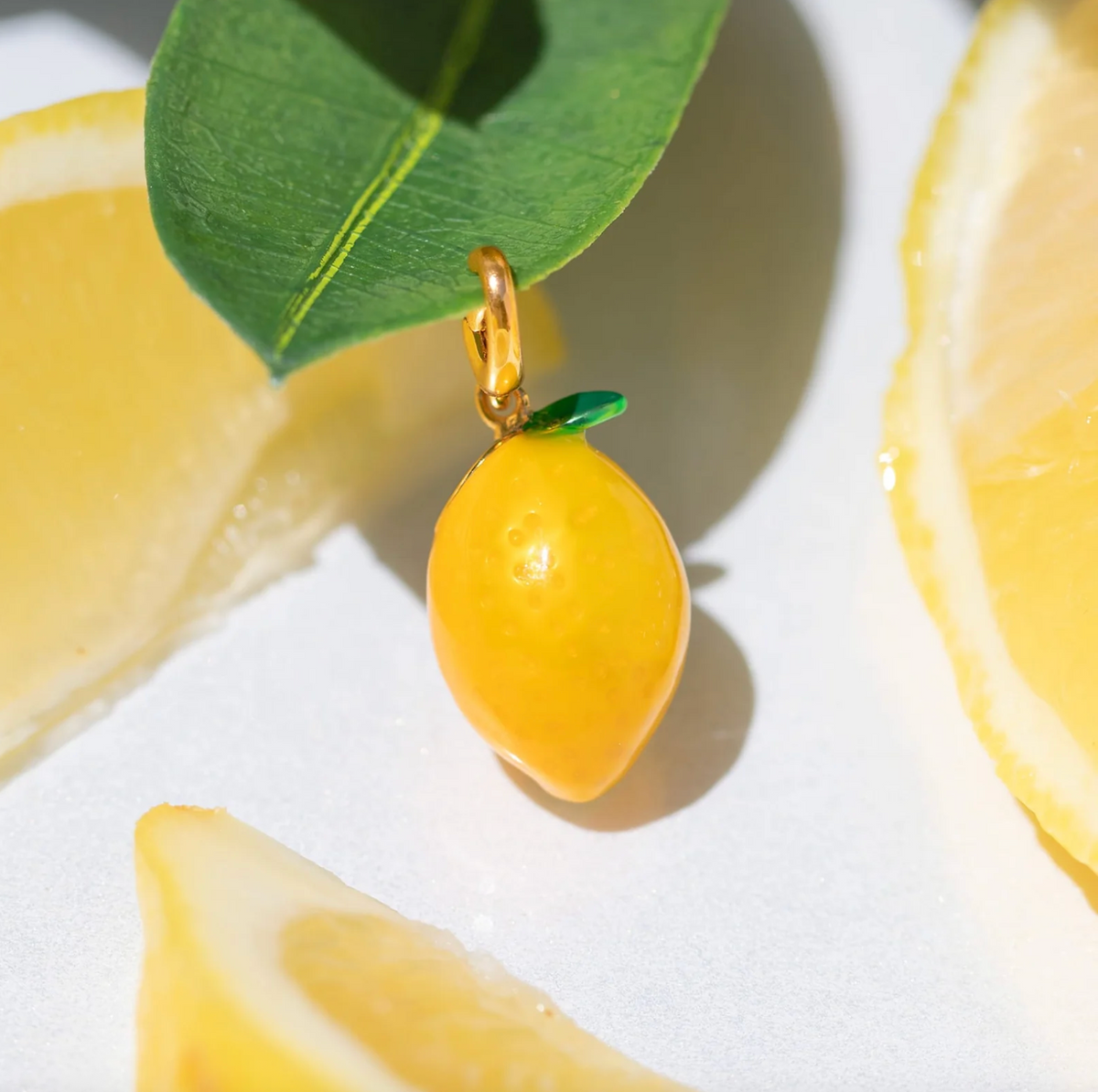 Sour Lemon Bag Charm
