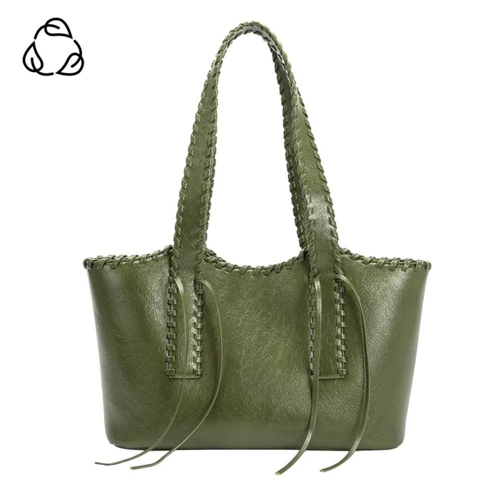 Phoebe Olive Recycled Vegan Shoulder Bag