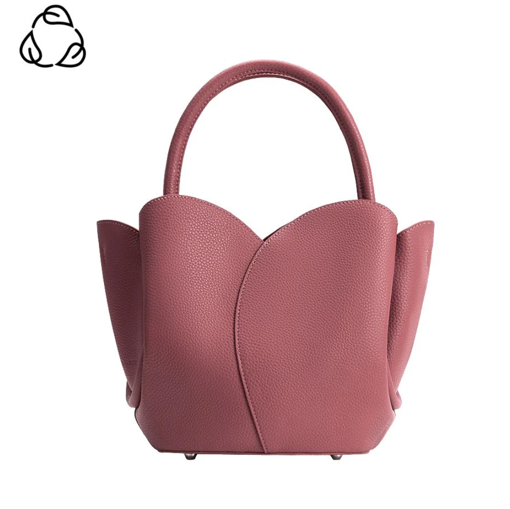 Tulip Recycled Vegan Top Handle Bag