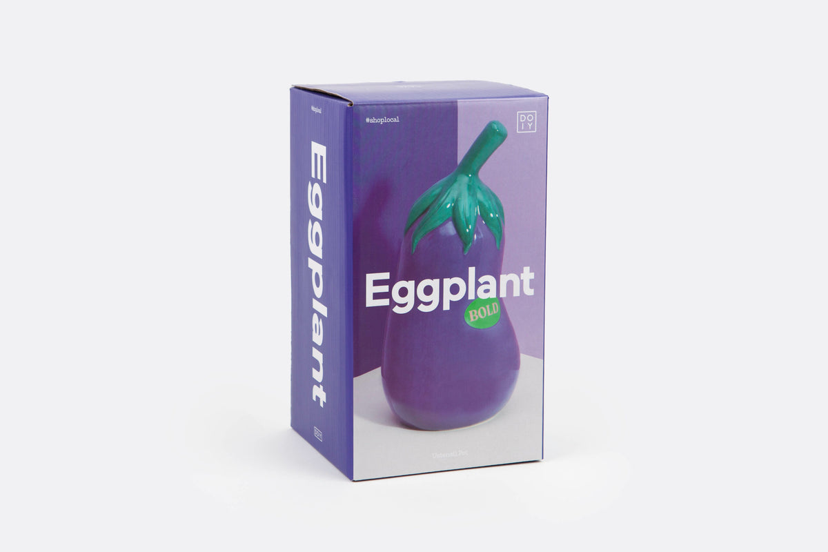 Farmers&#39; Market Utensil Pot - Eggplant