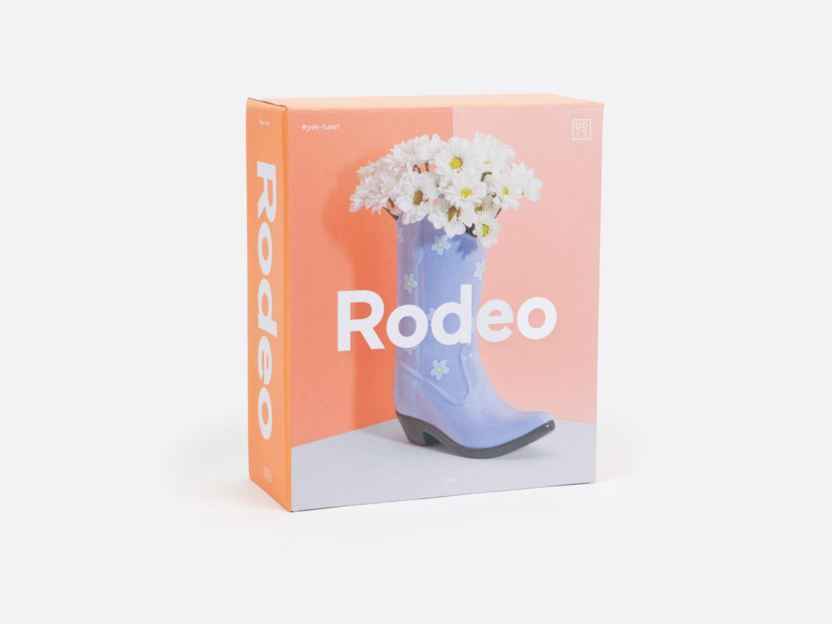 Rodeo Vase Cowboy Boot