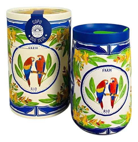 Copo Que sede 450 ml Destino Tropical