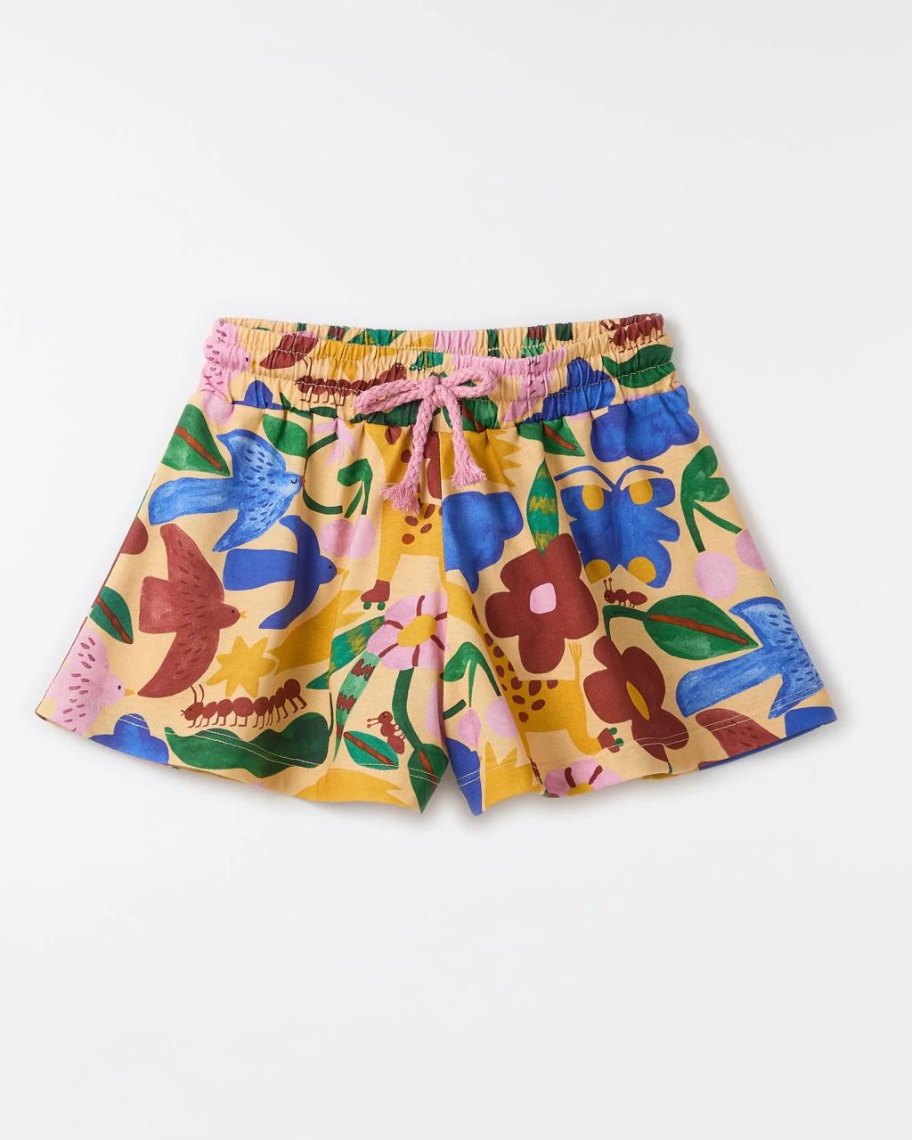 Short Malha Zoo Color