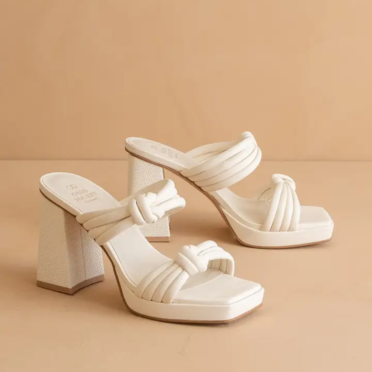 FAITH BAND PLATFORM SNAKE HEEL