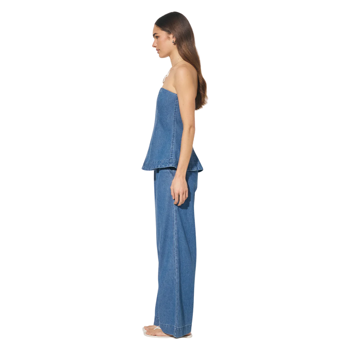 INDIGO DENIM TOP