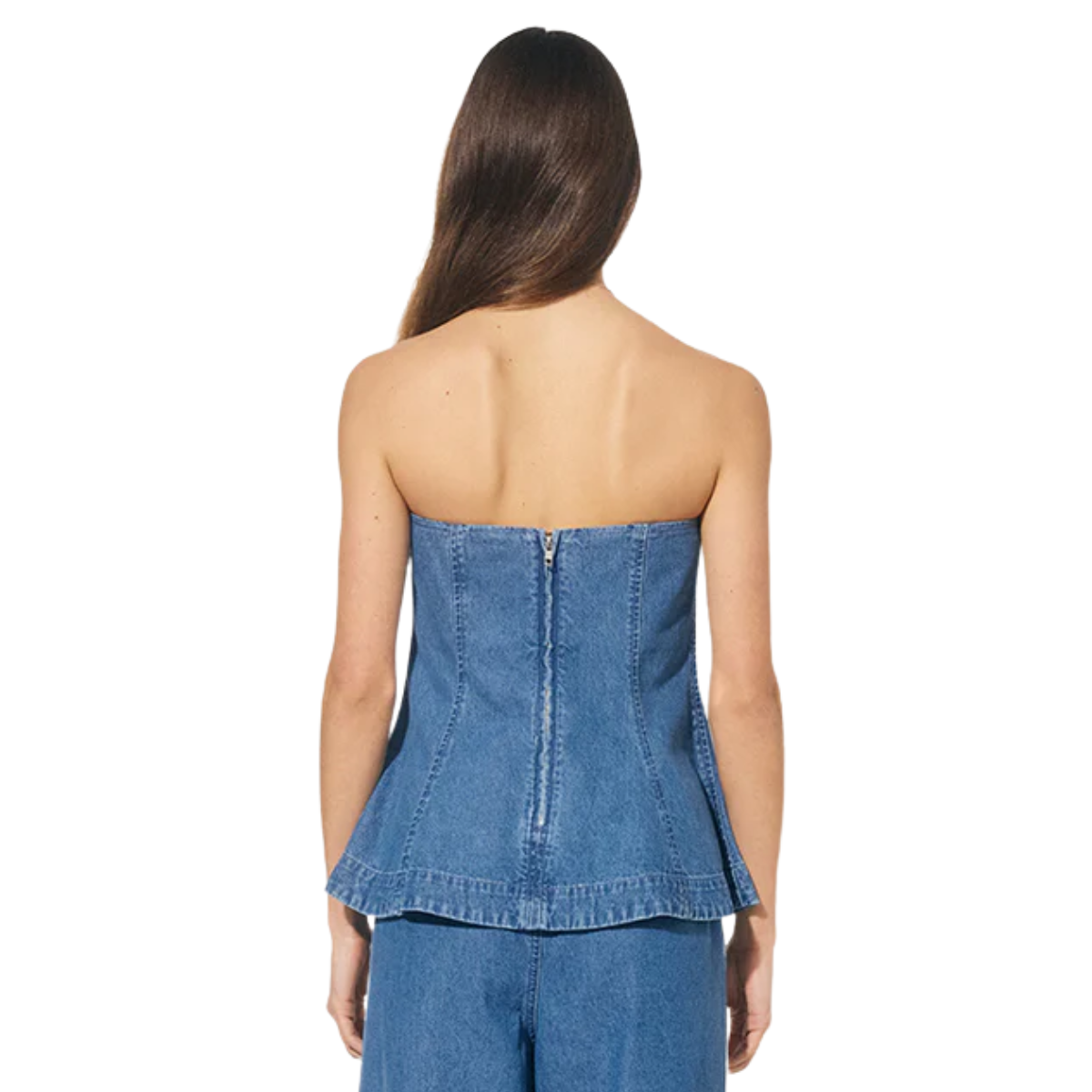 INDIGO DENIM TOP
