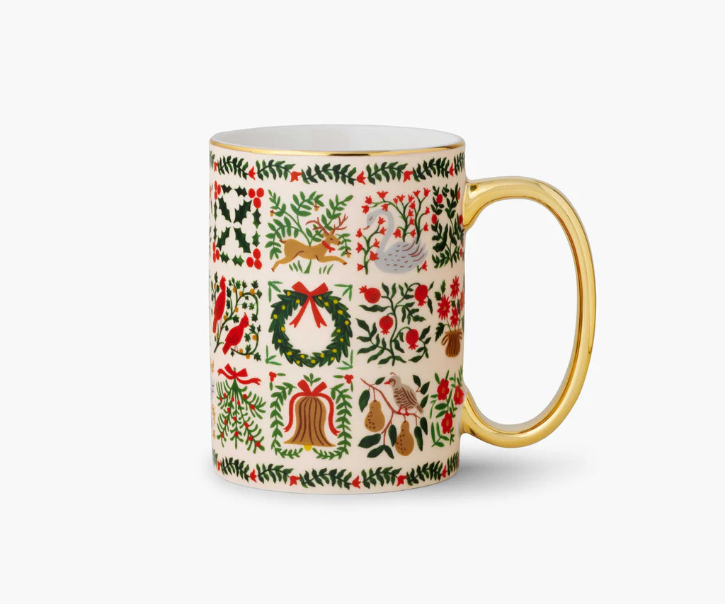 Christmastide Porcelain Mug