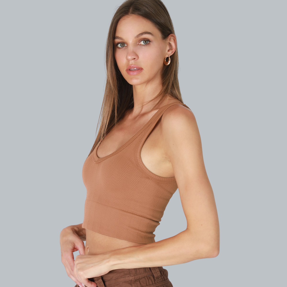 REVERSIBLE HERRINGHOME CROP TOP
