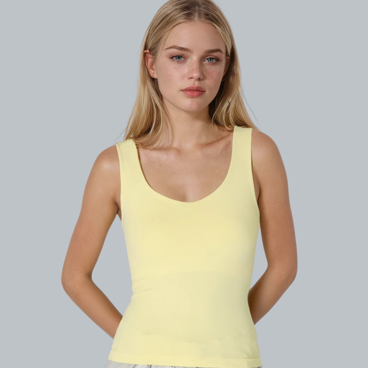 Clean Line Sweet Heart Tank Top