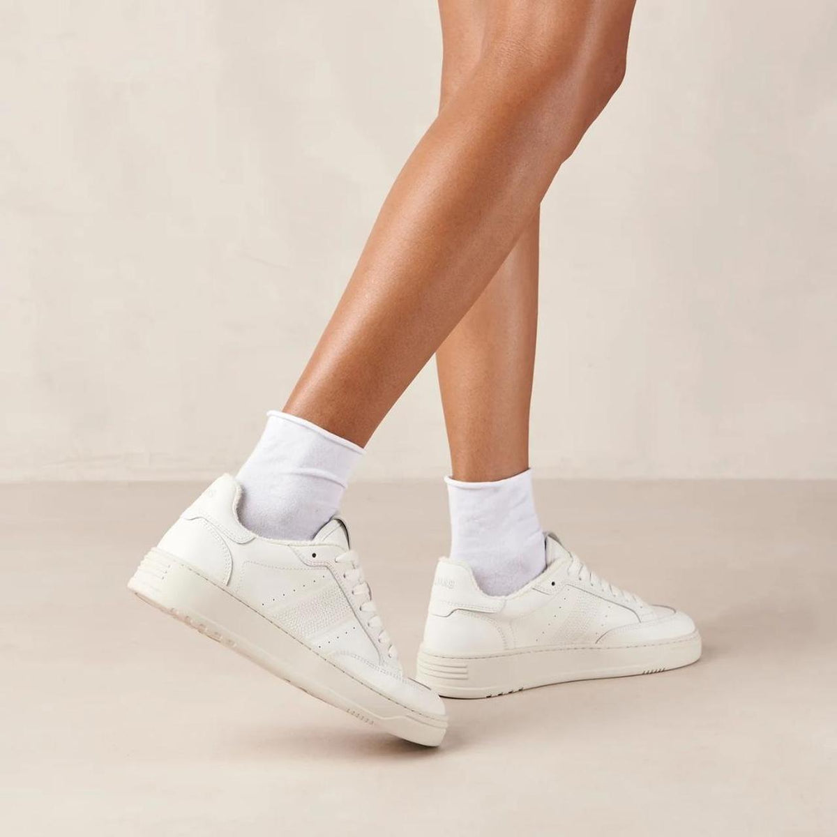 Tb. 780 Rife White Leather Sneakers