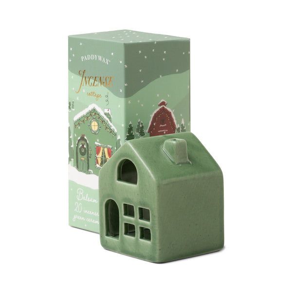 Holiday Town Incense Cone Holder Cottage