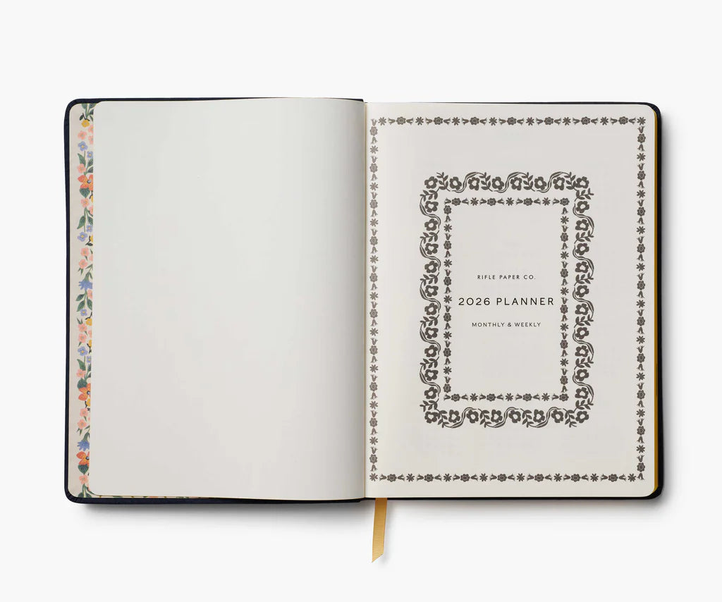 2026 Wildwood 12-Month Embroidered Bookbound Planner