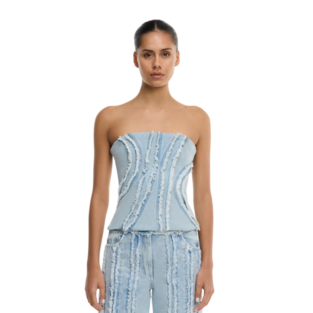 XIORRA STRAPLESS TOP