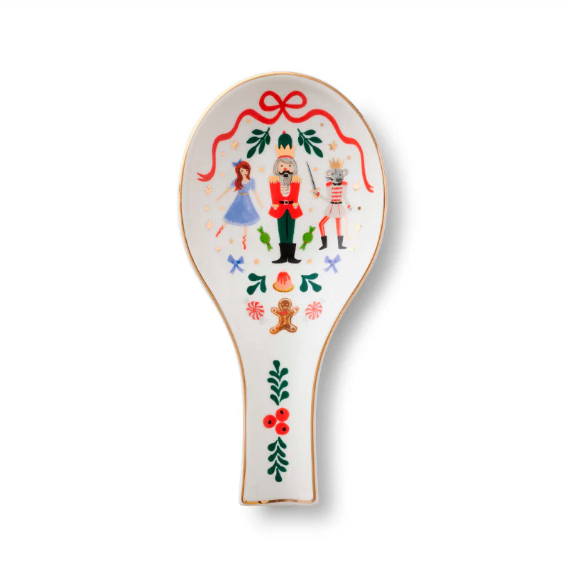 Nutcracker Porcelain Spoon Rest