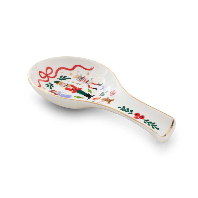 Nutcracker Porcelain Spoon Rest
