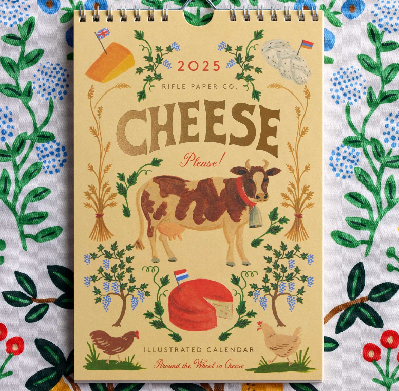 2025 Cheese Kitchen Calendar (6x9)