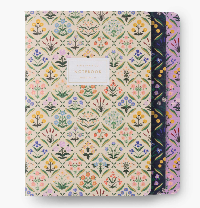 Assorted Set of 3 Estee Notebooks