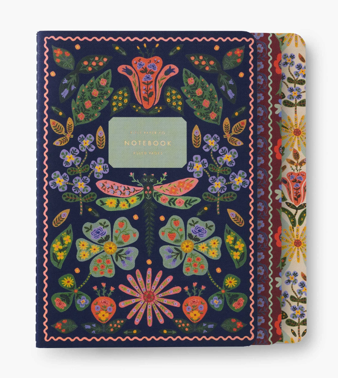 Assorted Set of 3 Posy Notebooks