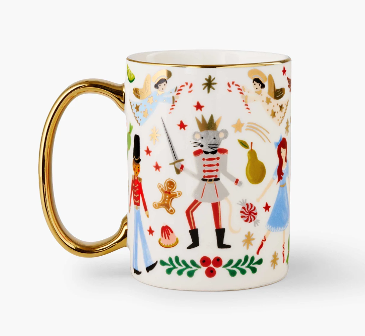 Nutcracker Porcelain Mug