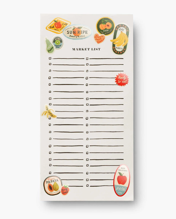 Fruit Stickers Market Pad