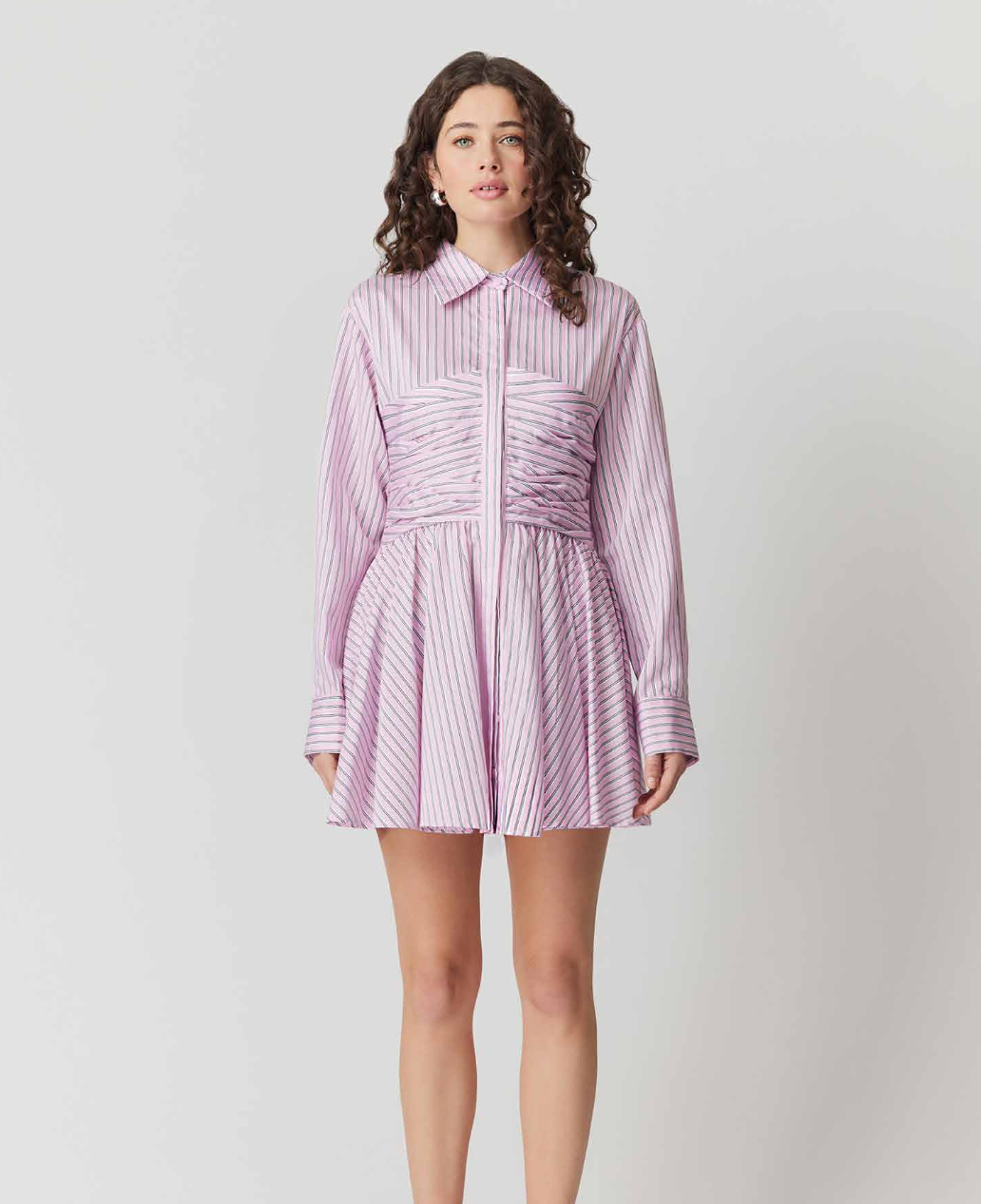 Zoe Mini Shirt Dress