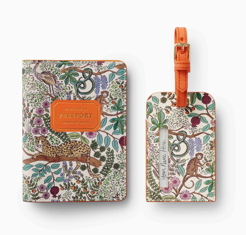 Safari Passport &amp; Luggage Tag Set