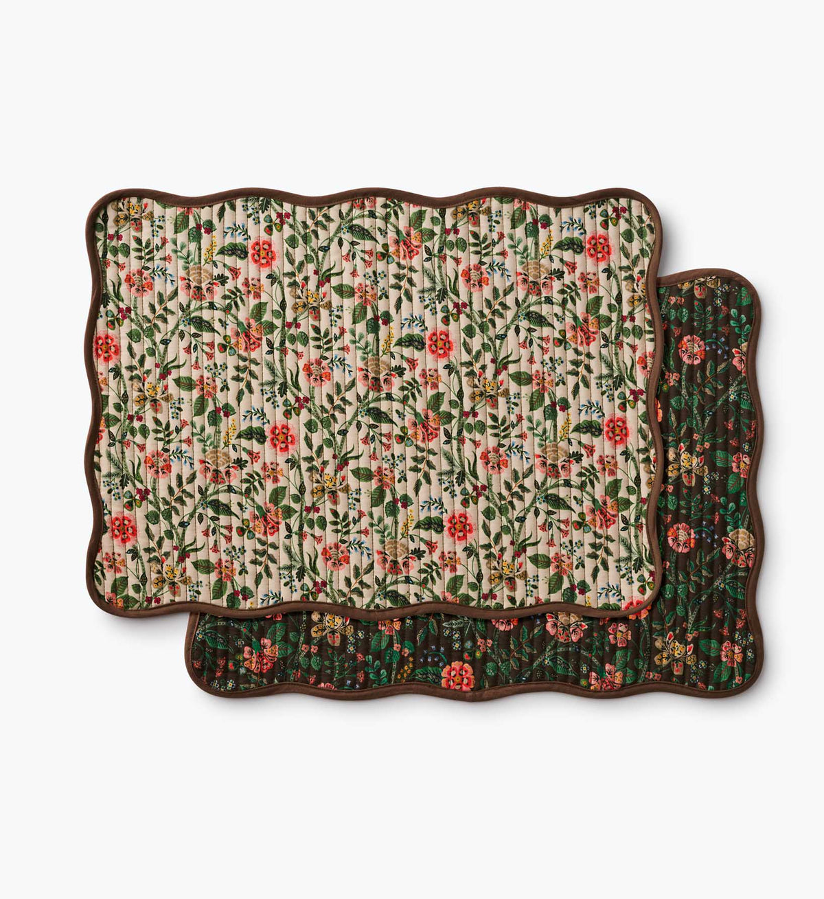 Gracie Quilted Cotton Placemats, Set of 4