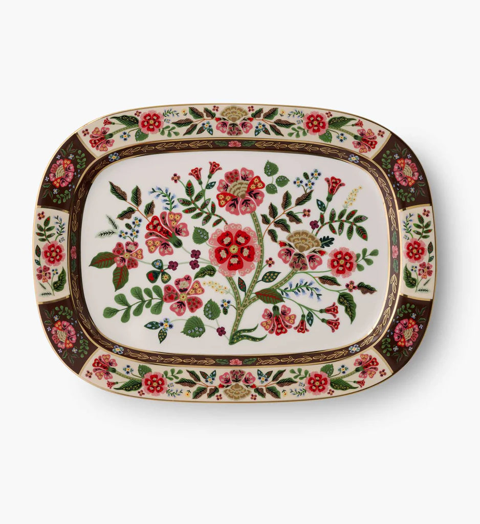 Gracie Large Porcelain Serving Platter