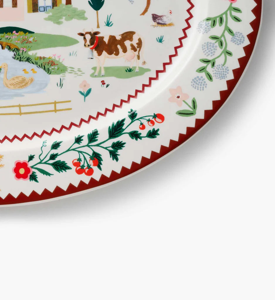 Home Sweet Home Large Porcelain Serving Platter
