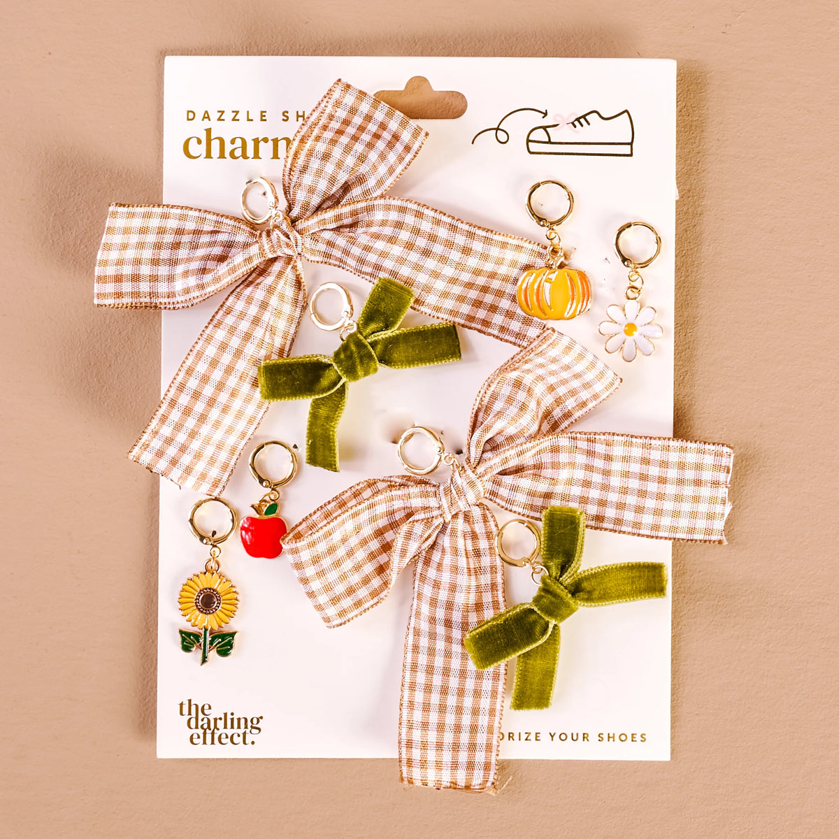 Dazzle Shoe Charm Pack - Hayride Honey