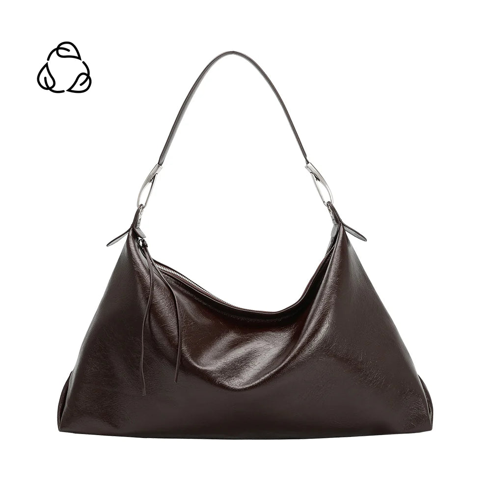 Charlie Espresso Recycled Vegan Bag
