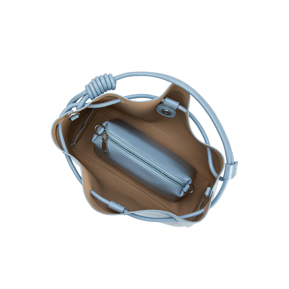Margot Blue Recycled Vegan Bag