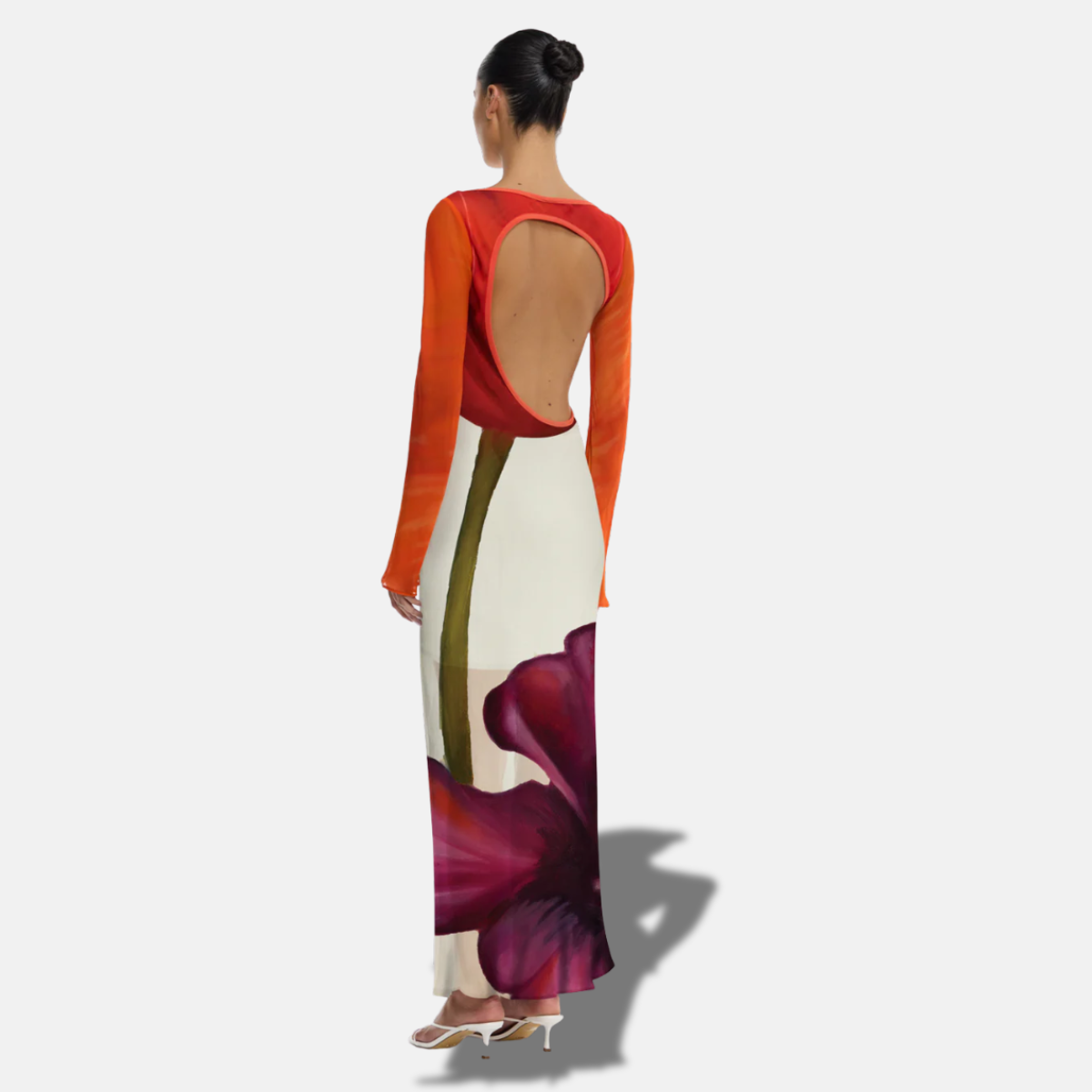 AUGUST LONG SLEEVE MAXI DRESS