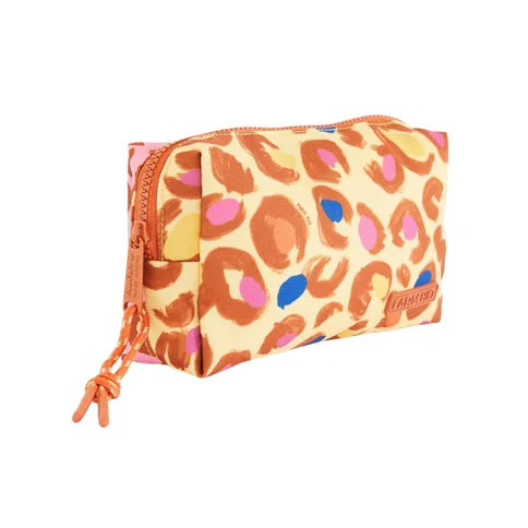 Necessaire onça cool amarelo