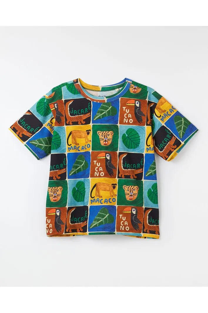 Camiseta Malha Animalito