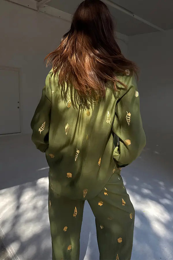 Khaki Shell Miley Shirt