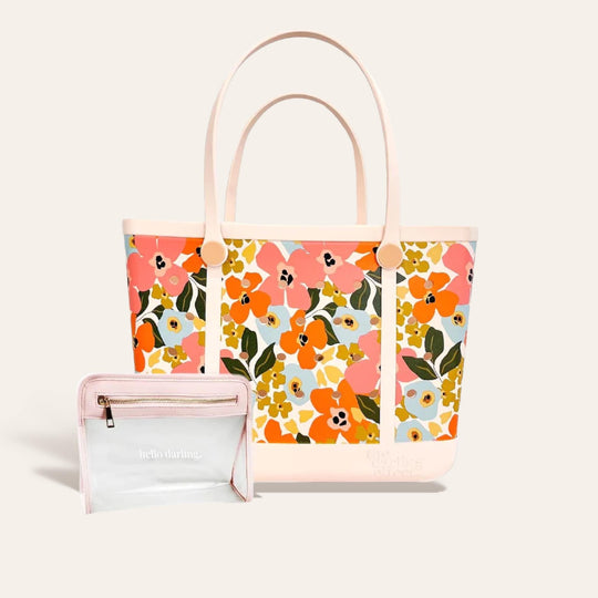 Lil Floral Delight Carry It All Tote Bags
