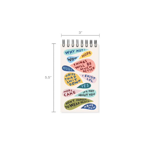 Mini Notepads - Humana